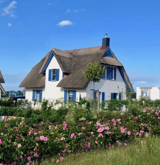Reetdachhaus Seasons Mit Kamin & Sauna Groß Schwansee Eksteriør bilde